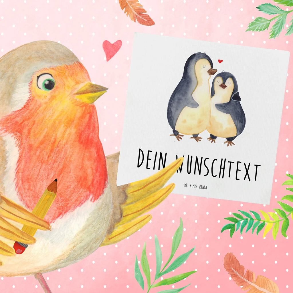 Personalisierte Deluxe Karte Pinguin umarmen Personalisierte Grußkarte, Personalisiertere Klappkarte, Personalisierte Einladungskarte, Personalisierte Glückwunschkarte, Personalisierte Hochzeitskarte, Personalisierte Geburtstagskarte, Grußkarte mit Namen, Grußkarte selber drucken, Grußkarte selbst gestalten, Grußkarte mit persönlichen Nachrichten, Grußkarte als Geldgeschenk, Grußkarten personalisiert, Personalisierte Karte, Pinguin, Liebe, Liebespaar, Liebesbeweis, Liebesgeschenk, Verlobung, Jahrestag, Hochzeitstag, Hochzeit, Hochzeitsgeschenk