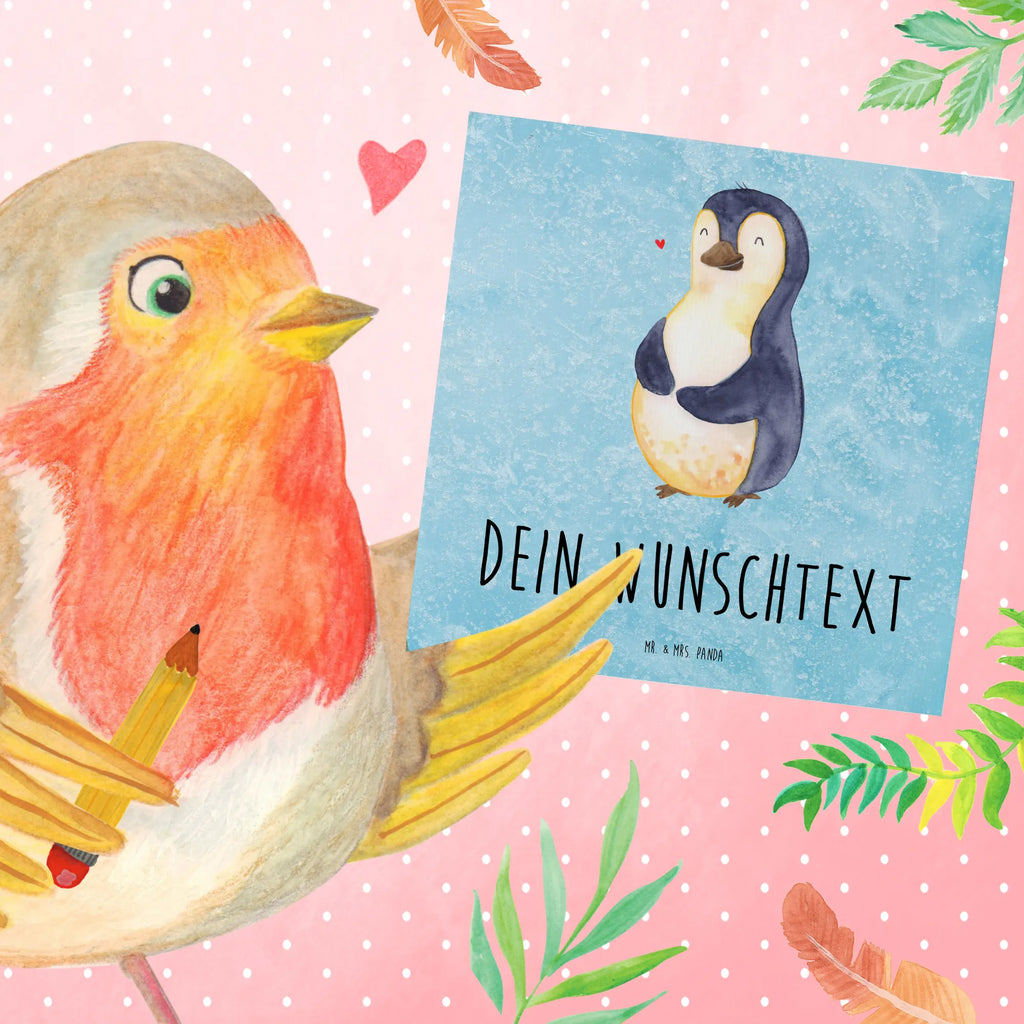 Personalisierte Deluxe Karte Pinguin Diät Personalisierte Grußkarte, Personalisiertere Klappkarte, Personalisierte Einladungskarte, Personalisierte Glückwunschkarte, Personalisierte Hochzeitskarte, Personalisierte Geburtstagskarte, Grußkarte mit Namen, Grußkarte selber drucken, Grußkarte selbst gestalten, Grußkarte mit persönlichen Nachrichten, Grußkarte als Geldgeschenk, Grußkarten personalisiert, Personalisierte Karte, Pinguin, Pinguine, Diät, Abnehmen, Abspecken, Gewicht, Motivation, Selbstliebe, Körperliebe, Selbstrespekt