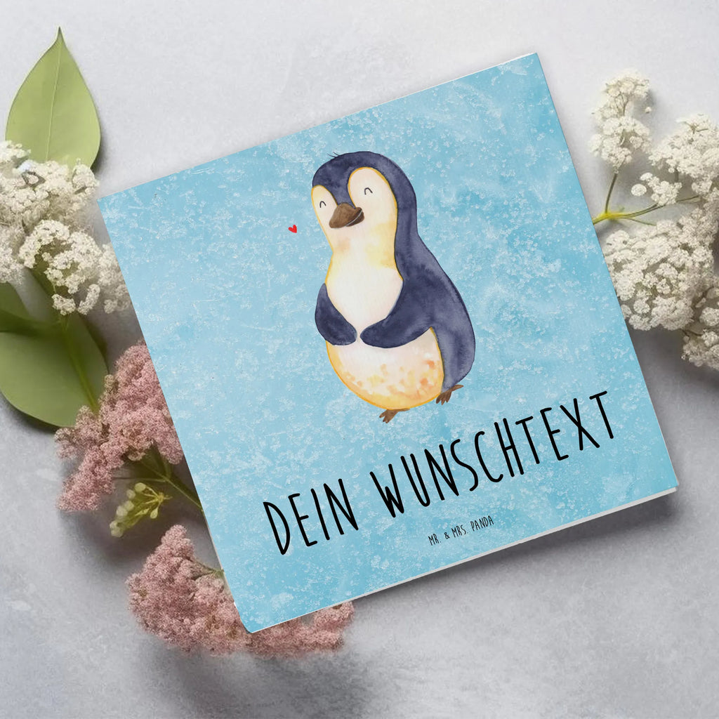 Personalisierte Deluxe Karte Pinguin Diät Personalisierte Grußkarte, Personalisiertere Klappkarte, Personalisierte Einladungskarte, Personalisierte Glückwunschkarte, Personalisierte Hochzeitskarte, Personalisierte Geburtstagskarte, Grußkarte mit Namen, Grußkarte selber drucken, Grußkarte selbst gestalten, Grußkarte mit persönlichen Nachrichten, Grußkarte als Geldgeschenk, Grußkarten personalisiert, Personalisierte Karte, Pinguin, Pinguine, Diät, Abnehmen, Abspecken, Gewicht, Motivation, Selbstliebe, Körperliebe, Selbstrespekt