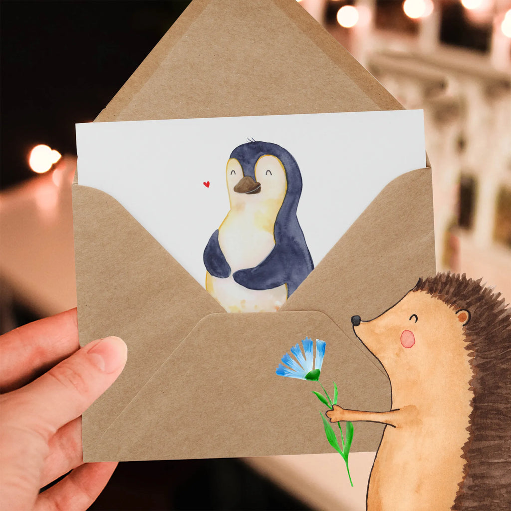 Personalisierte Deluxe Karte Pinguin Diät Personalisierte Grußkarte, Personalisiertere Klappkarte, Personalisierte Einladungskarte, Personalisierte Glückwunschkarte, Personalisierte Hochzeitskarte, Personalisierte Geburtstagskarte, Grußkarte mit Namen, Grußkarte selber drucken, Grußkarte selbst gestalten, Grußkarte mit persönlichen Nachrichten, Grußkarte als Geldgeschenk, Grußkarten personalisiert, Personalisierte Karte, Pinguin, Pinguine, Diät, Abnehmen, Abspecken, Gewicht, Motivation, Selbstliebe, Körperliebe, Selbstrespekt