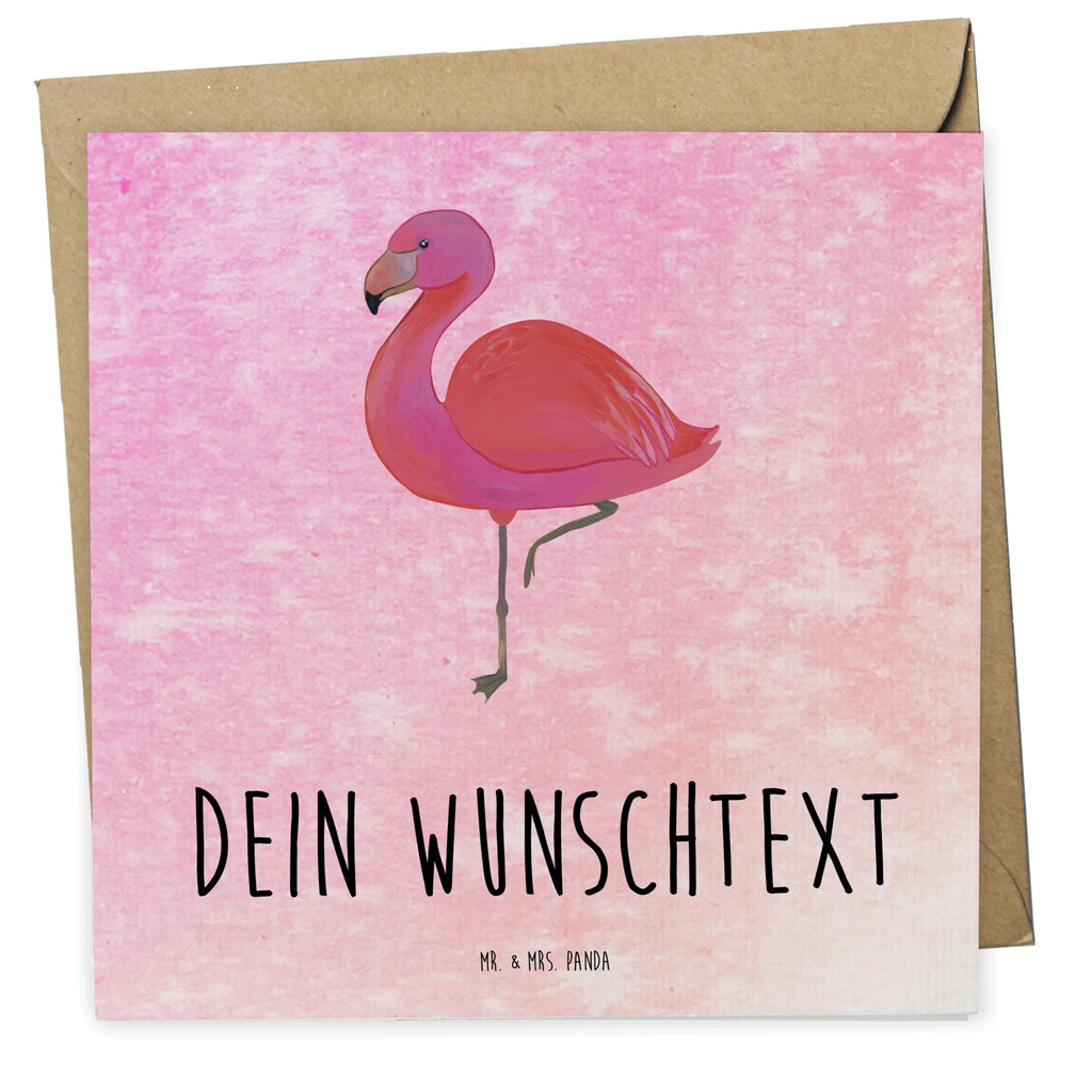 Personalisierte Deluxe Karte Flamingo Classic Personalisierte Grußkarte, Personalisiertere Klappkarte, Personalisierte Einladungskarte, Personalisierte Glückwunschkarte, Personalisierte Hochzeitskarte, Personalisierte Geburtstagskarte, Grußkarte mit Namen, Grußkarte selber drucken, Grußkarte selbst gestalten, Grußkarte mit persönlichen Nachrichten, Grußkarte als Geldgeschenk, Grußkarten personalisiert, Personalisierte Karte, Flamingo, Einzigartig, Selbstliebe, Stolz, ich, für mich, Spruch, Freundin, Freundinnen, Außenseiter, Sohn, Tochter, Geschwister