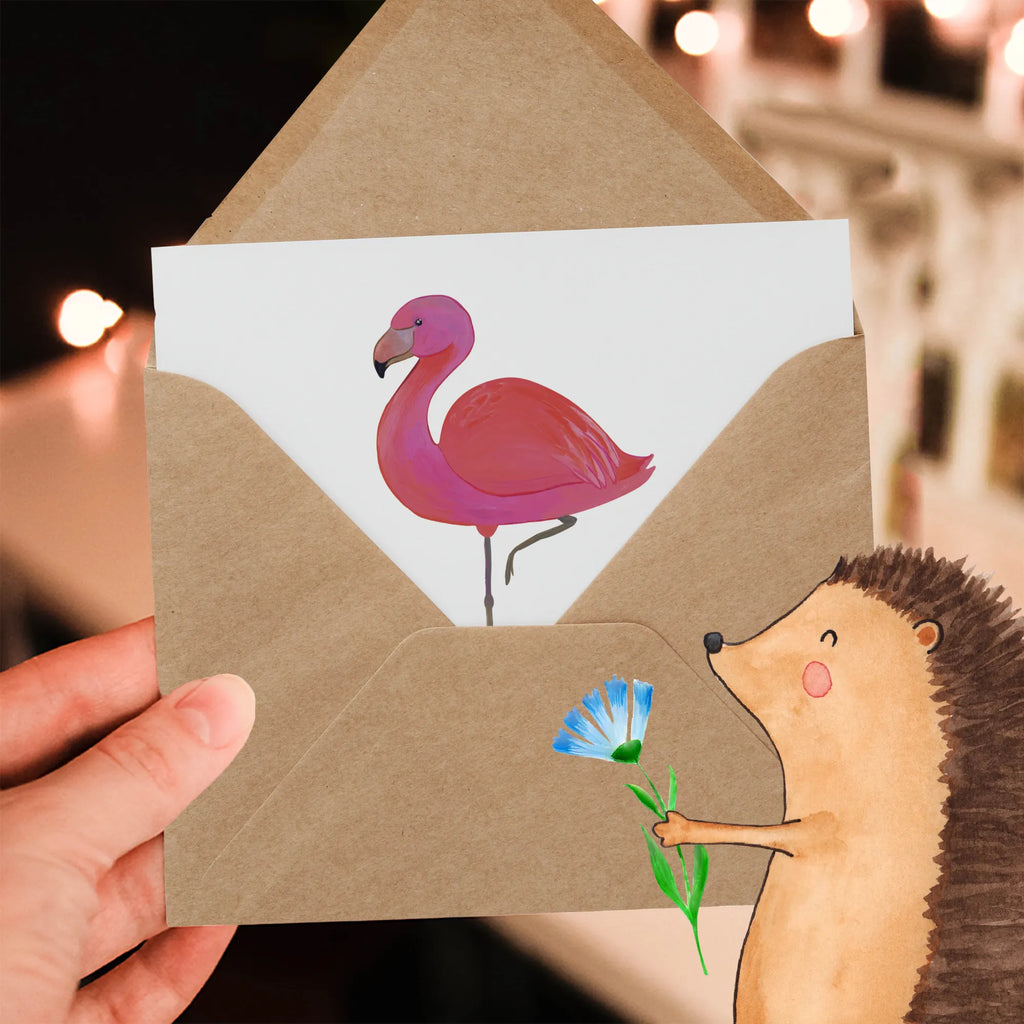 Personalisierte Deluxe Karte Flamingo Classic Personalisierte Grußkarte, Personalisiertere Klappkarte, Personalisierte Einladungskarte, Personalisierte Glückwunschkarte, Personalisierte Hochzeitskarte, Personalisierte Geburtstagskarte, Grußkarte mit Namen, Grußkarte selber drucken, Grußkarte selbst gestalten, Grußkarte mit persönlichen Nachrichten, Grußkarte als Geldgeschenk, Grußkarten personalisiert, Personalisierte Karte, Flamingo, Einzigartig, Selbstliebe, Stolz, ich, für mich, Spruch, Freundin, Freundinnen, Außenseiter, Sohn, Tochter, Geschwister