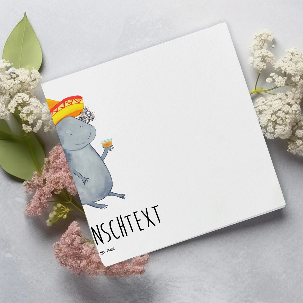 Personalisierte Deluxe Karte Axolotl Tequila Personalisierte Grußkarte, Personalisiertere Klappkarte, Personalisierte Einladungskarte, Personalisierte Glückwunschkarte, Personalisierte Hochzeitskarte, Personalisierte Geburtstagskarte, Grußkarte mit Namen, Grußkarte selber drucken, Grußkarte selbst gestalten, Grußkarte mit persönlichen Nachrichten, Grußkarte als Geldgeschenk, Grußkarten personalisiert, Personalisierte Karte, Axolotl, Molch, Mexico, Mexiko, Sombrero, Zitrone, Tequila, Motivation, Spruch, Schwanzlurch, Lurch, Lurche, Axolot, Feuerdrache, Feuersalamander