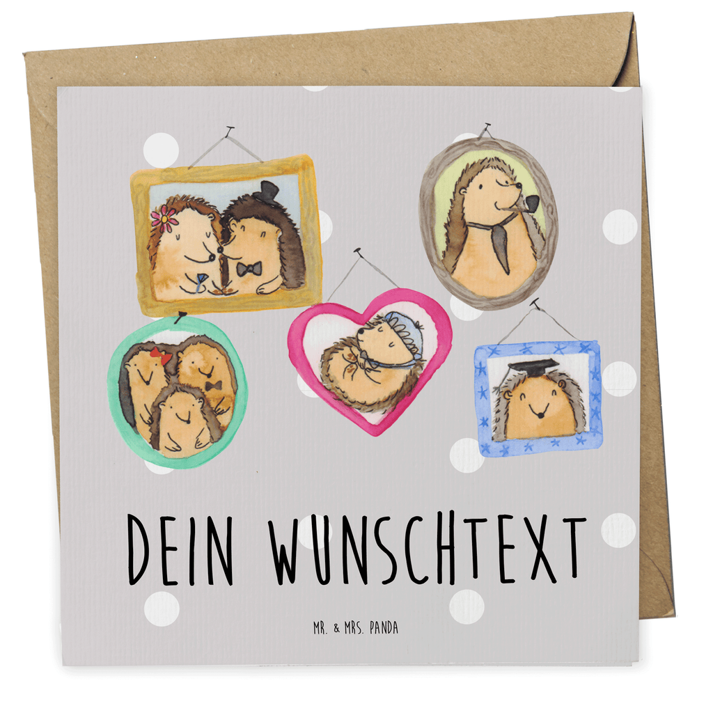 Personalisierte Deluxe Karte Igel Familie Personalisierte Grußkarte, Personalisiertere Klappkarte, Personalisierte Einladungskarte, Personalisierte Glückwunschkarte, Personalisierte Hochzeitskarte, Personalisierte Geburtstagskarte, Grußkarte mit Namen, Grußkarte selber drucken, Grußkarte selbst gestalten, Grußkarte mit persönlichen Nachrichten, Grußkarte als Geldgeschenk, Grußkarten personalisiert, Personalisierte Karte, Familie, Vatertag, Muttertag, Bruder, Schwester, Mama, Papa, Oma, Opa, Liebe, Igel, Bilder, Zusammenhalt, Glück