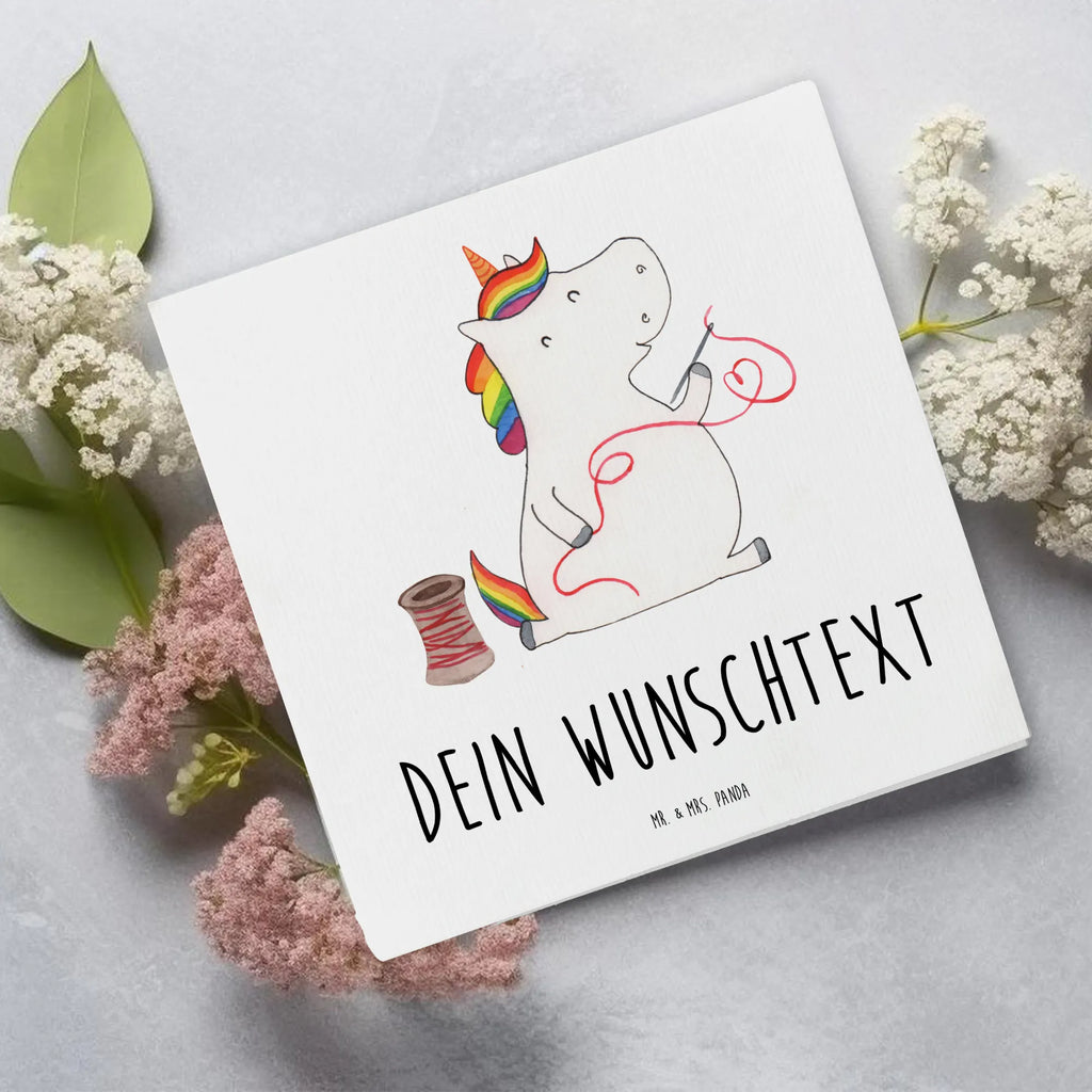 Personalisierte Deluxe Karte Einhorn Näherin Personalisierte Grußkarte, Personalisiertere Klappkarte, Personalisierte Einladungskarte, Personalisierte Glückwunschkarte, Personalisierte Hochzeitskarte, Personalisierte Geburtstagskarte, Grußkarte mit Namen, Grußkarte selber drucken, Grußkarte selbst gestalten, Grußkarte mit persönlichen Nachrichten, Grußkarte als Geldgeschenk, Grußkarten personalisiert, Personalisierte Karte, Einhorn, Einhörner, Einhorn Deko, Pegasus, Unicorn, Näherin, nähen, Mädchen, Freundin, Häkeln, Stricken, basteln, Nähzimmer