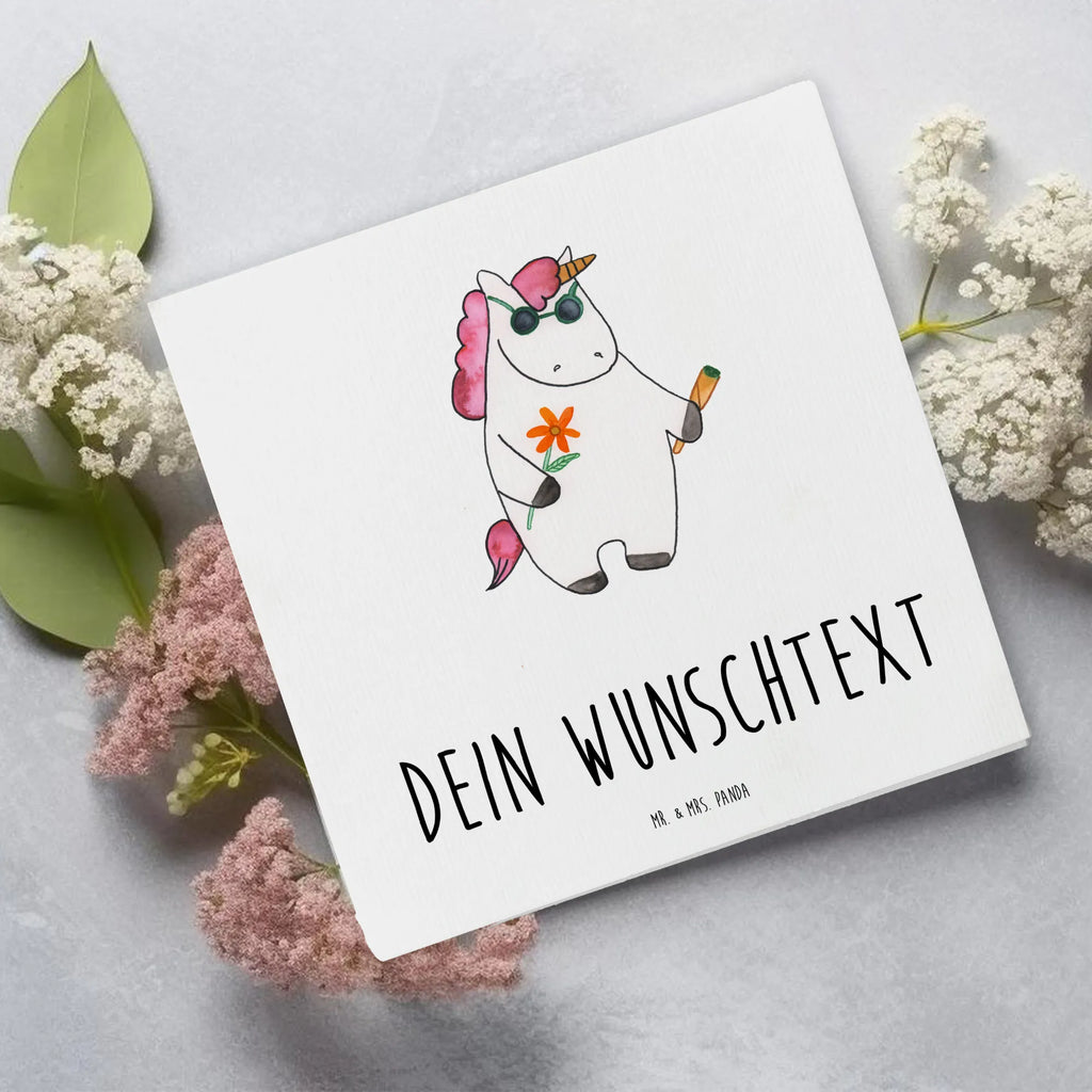 Personalisierte Deluxe Karte Einhorn Woodstock Personalisierte Grußkarte, Personalisiertere Klappkarte, Personalisierte Einladungskarte, Personalisierte Glückwunschkarte, Personalisierte Hochzeitskarte, Personalisierte Geburtstagskarte, Grußkarte mit Namen, Grußkarte selber drucken, Grußkarte selbst gestalten, Grußkarte mit persönlichen Nachrichten, Grußkarte als Geldgeschenk, Grußkarten personalisiert, Personalisierte Karte, Einhorn, Einhörner, Einhorn Deko, Pegasus, Unicorn, Kiffen, Joint, Zigarette, Alkohol, Party, Spaß. lustig, witzig, Woodstock