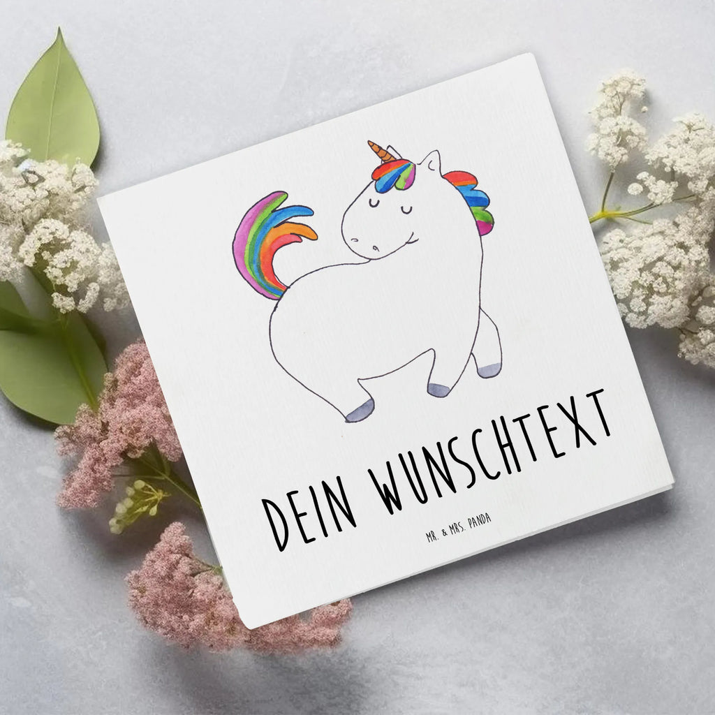 Personalisierte Deluxe Karte Einhorn Stolzieren Personalisierte Grußkarte, Personalisiertere Klappkarte, Personalisierte Einladungskarte, Personalisierte Glückwunschkarte, Personalisierte Hochzeitskarte, Personalisierte Geburtstagskarte, Grußkarte mit Namen, Grußkarte selber drucken, Grußkarte selbst gestalten, Grußkarte mit persönlichen Nachrichten, Grußkarte als Geldgeschenk, Grußkarten personalisiert, Personalisierte Karte, Einhorn, Einhörner, Einhorn Deko, Unicorn, stolz, anders, bunt, Pferd, Reiter, Reiten, Freundin, Geschenk