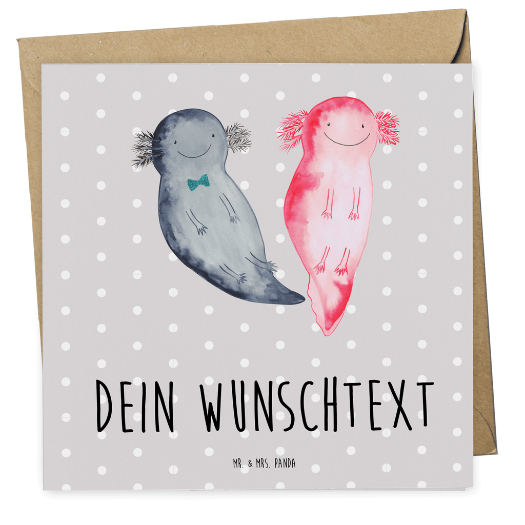 Personalisierte Deluxe Karte Axolotl Freundin Personalisierte Grußkarte, Personalisiertere Klappkarte, Personalisierte Einladungskarte, Personalisierte Glückwunschkarte, Personalisierte Hochzeitskarte, Personalisierte Geburtstagskarte, Grußkarte mit Namen, Grußkarte selber drucken, Grußkarte selbst gestalten, Grußkarte mit persönlichen Nachrichten, Grußkarte als Geldgeschenk, Grußkarten personalisiert, Personalisierte Karte, Axolotl, Molch, Axolot, Schwanzlurch, Lurch, Lurche, Liebe, große Liebe, Liebesbeweis, Freund, Verlobter, Ehemann, Jahrestag, Valentinstag