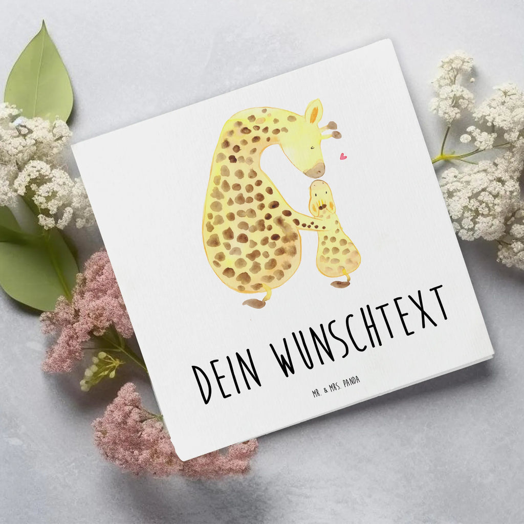 Personalisierte Deluxe Karte Giraffe Kind Personalisierte Grußkarte, Personalisiertere Klappkarte, Personalisierte Einladungskarte, Personalisierte Glückwunschkarte, Personalisierte Hochzeitskarte, Personalisierte Geburtstagskarte, Grußkarte mit Namen, Grußkarte selber drucken, Grußkarte selbst gestalten, Grußkarte mit persönlichen Nachrichten, Grußkarte als Geldgeschenk, Grußkarten personalisiert, Personalisierte Karte, Afrika, Wildtiere, Giraffe, Kind, Mutter, Mama, Tochter, Sohn, Lieblingsmensch