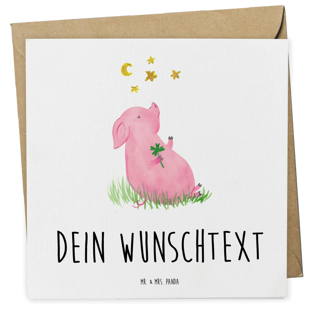 Personalisierte Deluxe Karte Schwein Glück Personalisierte Grußkarte, Personalisiertere Klappkarte, Personalisierte Einladungskarte, Personalisierte Glückwunschkarte, Personalisierte Hochzeitskarte, Personalisierte Geburtstagskarte, Grußkarte mit Namen, Grußkarte selber drucken, Grußkarte selbst gestalten, Grußkarte mit persönlichen Nachrichten, Grußkarte als Geldgeschenk, Grußkarten personalisiert, Personalisierte Karte, Tiermotive, Gute Laune, lustige Sprüche, Tiere, Glücksschwein. Glück, Schwein, Schweinchen, Sterne, Sernchen, Ziele, Träume, Motivation, Glücksbringer