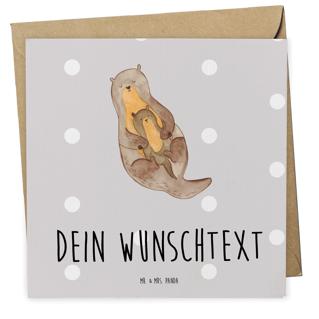 Personalisierte Deluxe Karte Otter Kind Personalisierte Grußkarte, Personalisiertere Klappkarte, Personalisierte Einladungskarte, Personalisierte Glückwunschkarte, Personalisierte Hochzeitskarte, Personalisierte Geburtstagskarte, Grußkarte mit Namen, Grußkarte selber drucken, Grußkarte selbst gestalten, Grußkarte mit persönlichen Nachrichten, Grußkarte als Geldgeschenk, Grußkarten personalisiert, Personalisierte Karte, Otter, Fischotter, Seeotter, Otter Seeotter See Otter