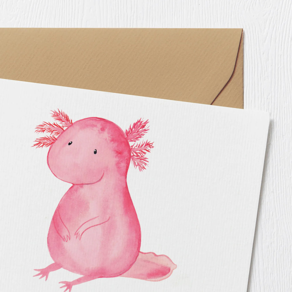 Personalisierte Deluxe Karte Axolotl null Personalisierte Grußkarte, Personalisiertere Klappkarte, Personalisierte Einladungskarte, Personalisierte Glückwunschkarte, Personalisierte Hochzeitskarte, Personalisierte Geburtstagskarte, Grußkarte mit Namen, Grußkarte selber drucken, Grußkarte selbst gestalten, Grußkarte mit persönlichen Nachrichten, Grußkarte als Geldgeschenk, Grußkarten personalisiert, Personalisierte Karte, Axolotl, Molch, Axolot, vergnügt, fröhlich, zufrieden, Lebensstil, Weisheit, Lebensweisheit, Liebe, Freundin