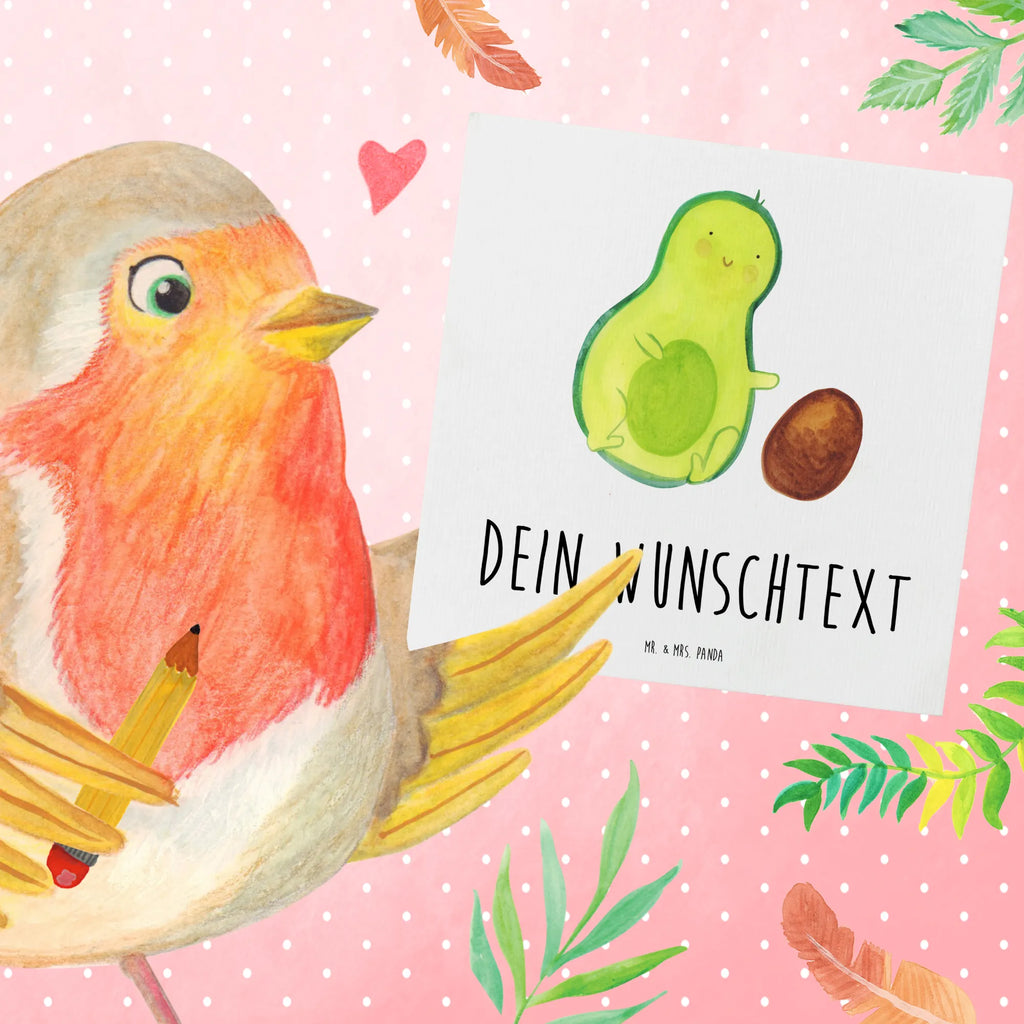 Personalisierte Deluxe Karte Avocado Kern rollt Personalisierte Grußkarte, Personalisiertere Klappkarte, Personalisierte Einladungskarte, Personalisierte Glückwunschkarte, Personalisierte Hochzeitskarte, Personalisierte Geburtstagskarte, Grußkarte mit Namen, Grußkarte selber drucken, Grußkarte selbst gestalten, Grußkarte mit persönlichen Nachrichten, Grußkarte als Geldgeschenk, Grußkarten personalisiert, Personalisierte Karte, Avocado, Veggie, Vegan, Gesund, Avocados, Schwanger, Geburt, Geburtstag, Säugling, Kind, erstes Kind, zur Geburt, Schwangerschaft, Babyparty, Baby, große Liebe, Liebe, Love