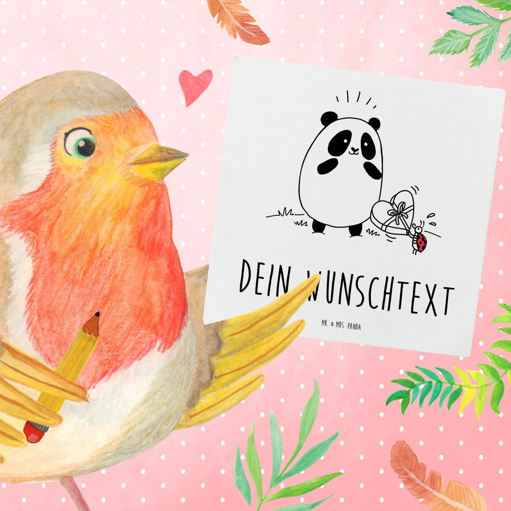 Personalisierte Deluxe Karte Panda Dankeschön Personalisierte Grußkarte, Personalisiertere Klappkarte, Personalisierte Einladungskarte, Personalisierte Glückwunschkarte, Personalisierte Hochzeitskarte, Personalisierte Geburtstagskarte, Grußkarte mit Namen, Grußkarte selber drucken, Grußkarte selbst gestalten, Grußkarte mit persönlichen Nachrichten, Grußkarte als Geldgeschenk, Grußkarten personalisiert, Personalisierte Karte