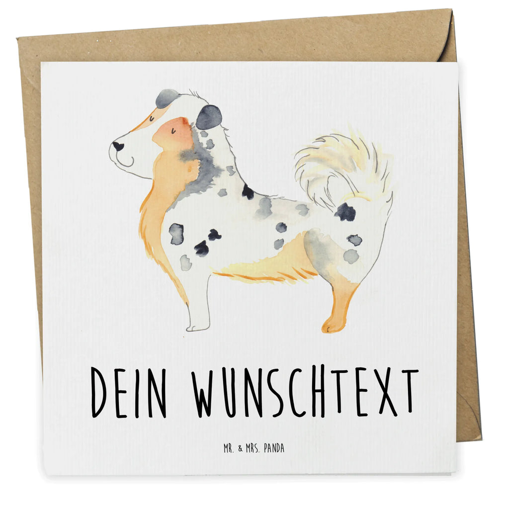 Personalisierte Deluxe Karte Hund Australien Shepherd Personalisierte Grußkarte, Personalisiertere Klappkarte, Personalisierte Einladungskarte, Personalisierte Glückwunschkarte, Personalisierte Hochzeitskarte, Personalisierte Geburtstagskarte, Grußkarte mit Namen, Grußkarte selber drucken, Grußkarte selbst gestalten, Grußkarte mit persönlichen Nachrichten, Grußkarte als Geldgeschenk, Grußkarten personalisiert, Personalisierte Karte, Hund, Hundemotiv, Haustier, Hunderasse, Tierliebhaber, Hundebesitzer, Sprüche, Australien Shepherd, Shepherd, Hundeliebe, Familienhund, Spruch