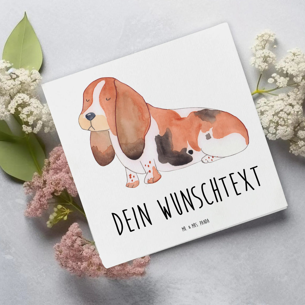 Personalisierte Deluxe Karte Hund Basset Hound Personalisierte Grußkarte, Personalisiertere Klappkarte, Personalisierte Einladungskarte, Personalisierte Glückwunschkarte, Personalisierte Hochzeitskarte, Personalisierte Geburtstagskarte, Grußkarte mit Namen, Grußkarte selber drucken, Grußkarte selbst gestalten, Grußkarte mit persönlichen Nachrichten, Grußkarte als Geldgeschenk, Grußkarten personalisiert, Personalisierte Karte, Hund, Hundemotiv, Haustier, Hunderasse, Tierliebhaber, Hundebesitzer, Sprüche, Basset Hound, Basset, Hundeliebe, kinderlos