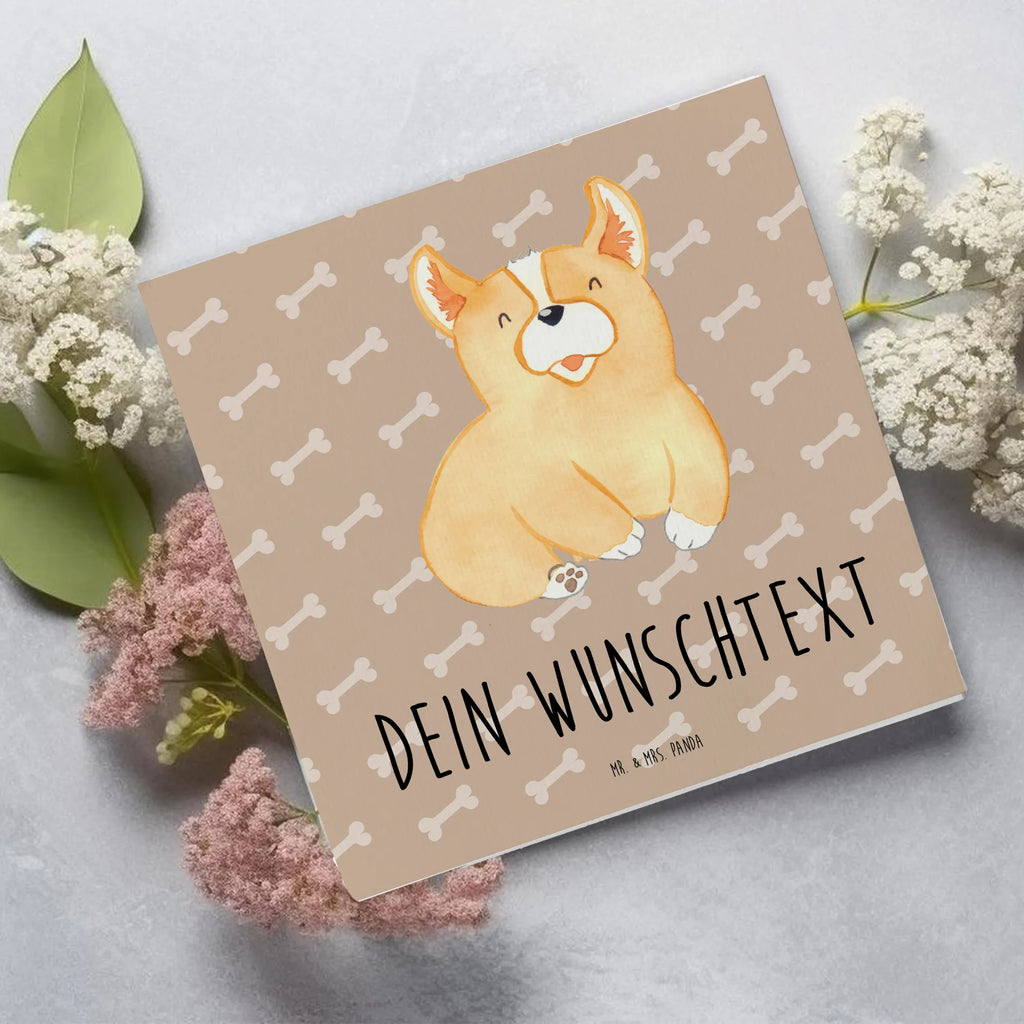 Personalisierte Deluxe Karte Corgie Personalisierte Grußkarte, Personalisiertere Klappkarte, Personalisierte Einladungskarte, Personalisierte Glückwunschkarte, Personalisierte Hochzeitskarte, Personalisierte Geburtstagskarte, Grußkarte mit Namen, Grußkarte selber drucken, Grußkarte selbst gestalten, Grußkarte mit persönlichen Nachrichten, Grußkarte als Geldgeschenk, Grußkarten personalisiert, Personalisierte Karte, Hund, Hundemotiv, Haustier, Hunderasse, Tierliebhaber, Hundebesitzer, Sprüche, Corgie, Welsh Corgie Pembroke, britisch, Motivation, Spruch, Hundespruch, Lebensfreude