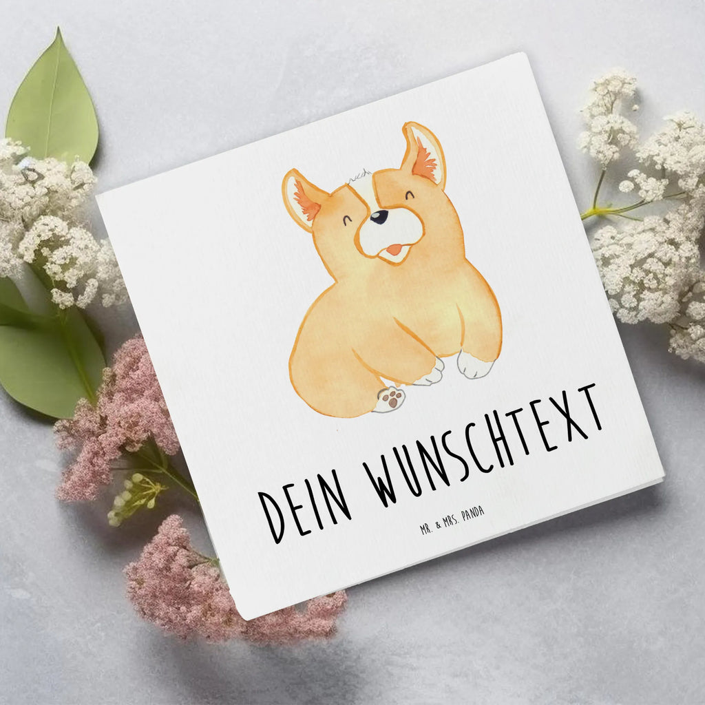 Personalisierte Deluxe Karte Corgie Personalisierte Grußkarte, Personalisiertere Klappkarte, Personalisierte Einladungskarte, Personalisierte Glückwunschkarte, Personalisierte Hochzeitskarte, Personalisierte Geburtstagskarte, Grußkarte mit Namen, Grußkarte selber drucken, Grußkarte selbst gestalten, Grußkarte mit persönlichen Nachrichten, Grußkarte als Geldgeschenk, Grußkarten personalisiert, Personalisierte Karte, Hund, Hundemotiv, Haustier, Hunderasse, Tierliebhaber, Hundebesitzer, Sprüche, Corgie, Welsh Corgie Pembroke, britisch, Motivation, Spruch, Hundespruch, Lebensfreude