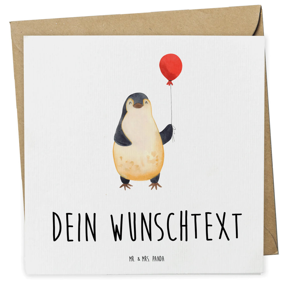 Personalisierte Deluxe Karte Pinguin Luftballon Personalisierte Grußkarte, Personalisiertere Klappkarte, Personalisierte Einladungskarte, Personalisierte Glückwunschkarte, Personalisierte Hochzeitskarte, Personalisierte Geburtstagskarte, Grußkarte mit Namen, Grußkarte selber drucken, Grußkarte selbst gestalten, Grußkarte mit persönlichen Nachrichten, Grußkarte als Geldgeschenk, Grußkarten personalisiert, Personalisierte Karte, Pinguin, Pinguine, Luftballon, Tagträume, Lebenslust, Geschenk Freundin, Geschenkidee, beste Freundin, Motivation, Neustart, neues Leben, Liebe, Glück