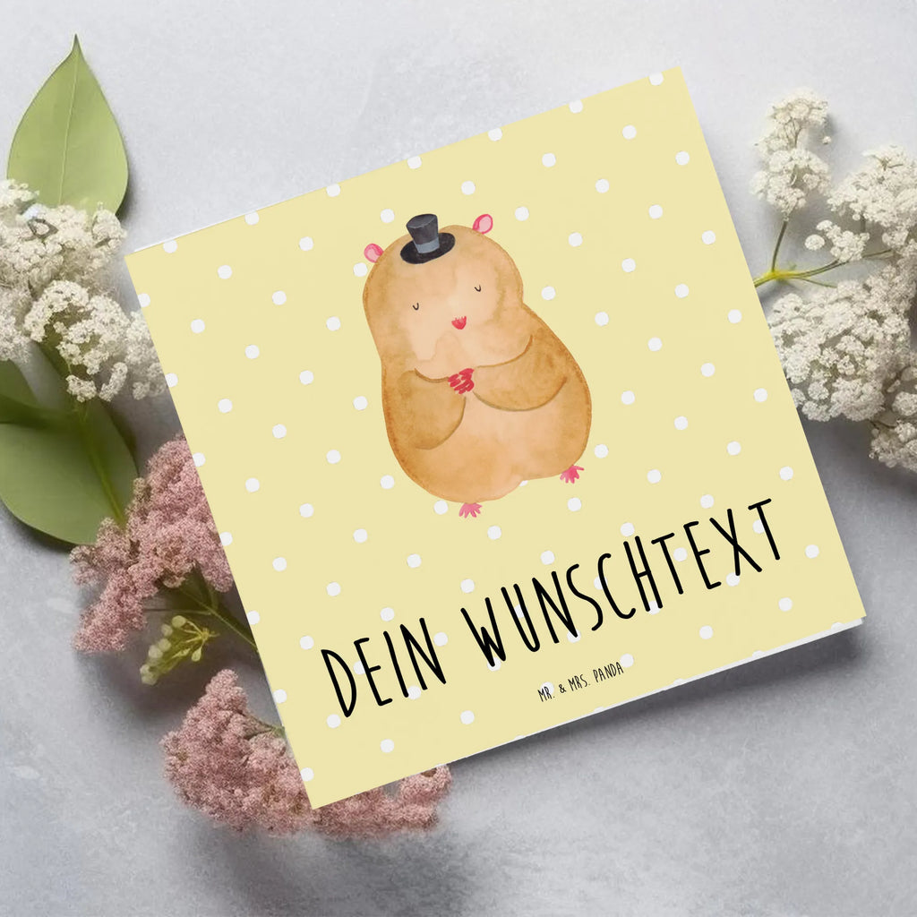 Personalisierte Deluxe Karte Hamster Hut Personalisierte Grußkarte, Personalisiertere Klappkarte, Personalisierte Einladungskarte, Personalisierte Glückwunschkarte, Personalisierte Hochzeitskarte, Personalisierte Geburtstagskarte, Grußkarte mit Namen, Grußkarte selber drucken, Grußkarte selbst gestalten, Grußkarte mit persönlichen Nachrichten, Grußkarte als Geldgeschenk, Grußkarten personalisiert, Personalisierte Karte, Tiermotive, Gute Laune, lustige Sprüche, Tiere, Hamster, Hut, Magier, Zylinder, Zwerghamster, Zauberer