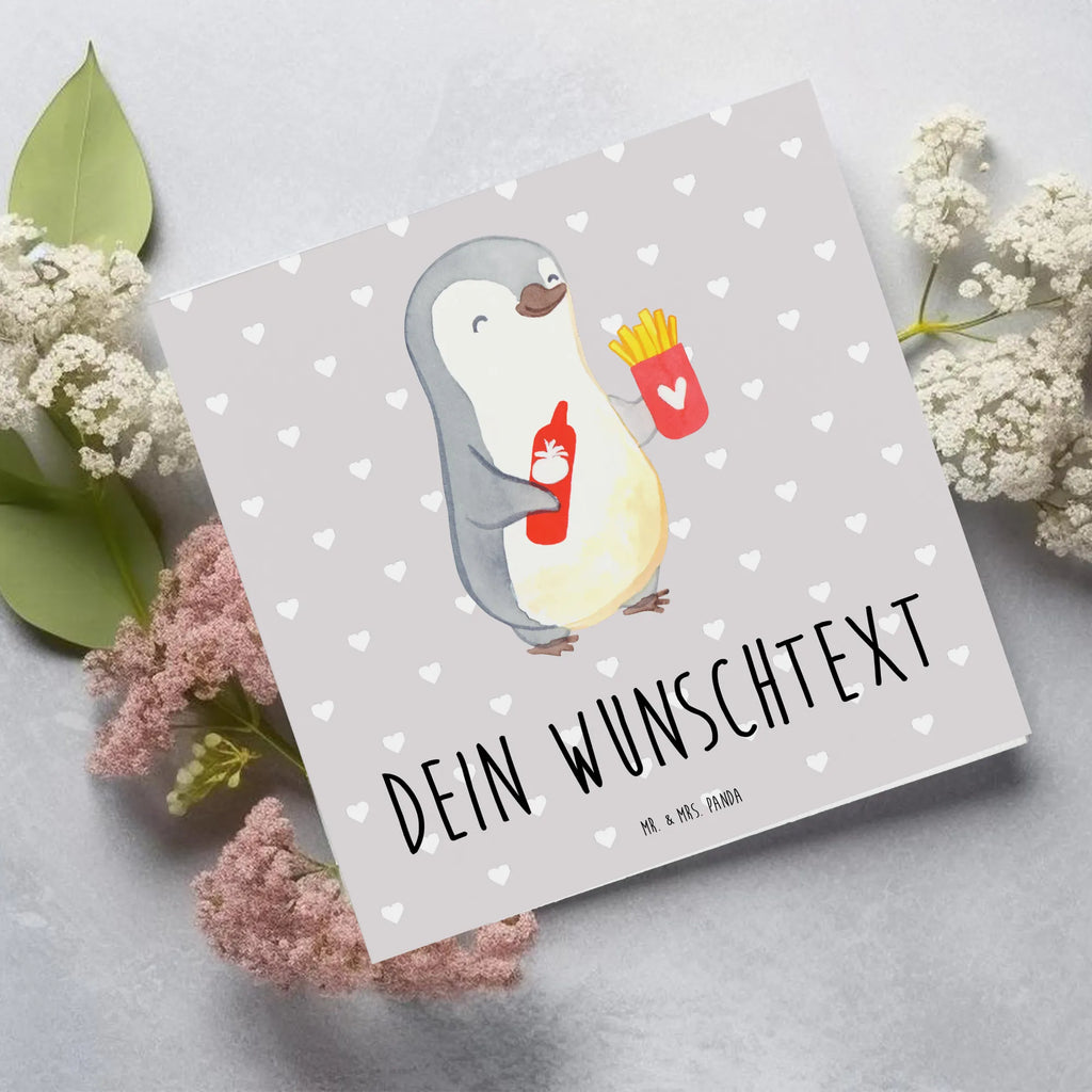 Personalisierte Deluxe Karte Pinguin Pommes Personalisierte Grußkarte, Personalisiertere Klappkarte, Personalisierte Einladungskarte, Personalisierte Glückwunschkarte, Personalisierte Hochzeitskarte, Personalisierte Geburtstagskarte, Grußkarte mit Namen, Grußkarte selber drucken, Grußkarte selbst gestalten, Grußkarte mit persönlichen Nachrichten, Grußkarte als Geldgeschenk, Grußkarten personalisiert, Personalisierte Karte, Liebe, Partner, Freund, Freundin, Ehemann, Ehefrau, Heiraten, Verlobung, Heiratsantrag, Liebesgeschenk, Jahrestag, Hocheitstag, Valentinstag, Geschenk für Frauen, Hochzeitstag, Mitbringsel, Geschenk für Freundin, Geschenk für Partner, Liebesbeweis, für Männer, für Ehemann