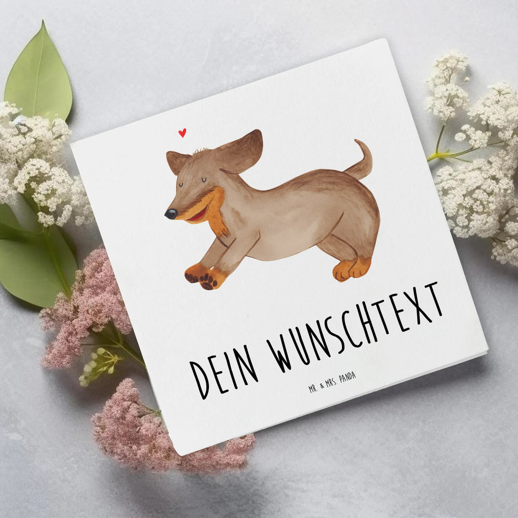 Personalisierte Deluxe Karte Hund Dackel Personalisierte Grußkarte, Personalisiertere Klappkarte, Personalisierte Einladungskarte, Personalisierte Glückwunschkarte, Personalisierte Hochzeitskarte, Personalisierte Geburtstagskarte, Grußkarte mit Namen, Grußkarte selber drucken, Grußkarte selbst gestalten, Grußkarte mit persönlichen Nachrichten, Grußkarte als Geldgeschenk, Grußkarten personalisiert, Personalisierte Karte, Hund, Hundemotiv, Haustier, Hunderasse, Tierliebhaber, Hundebesitzer, Sprüche, Hunde, Dackel, Dachshund, happy dog