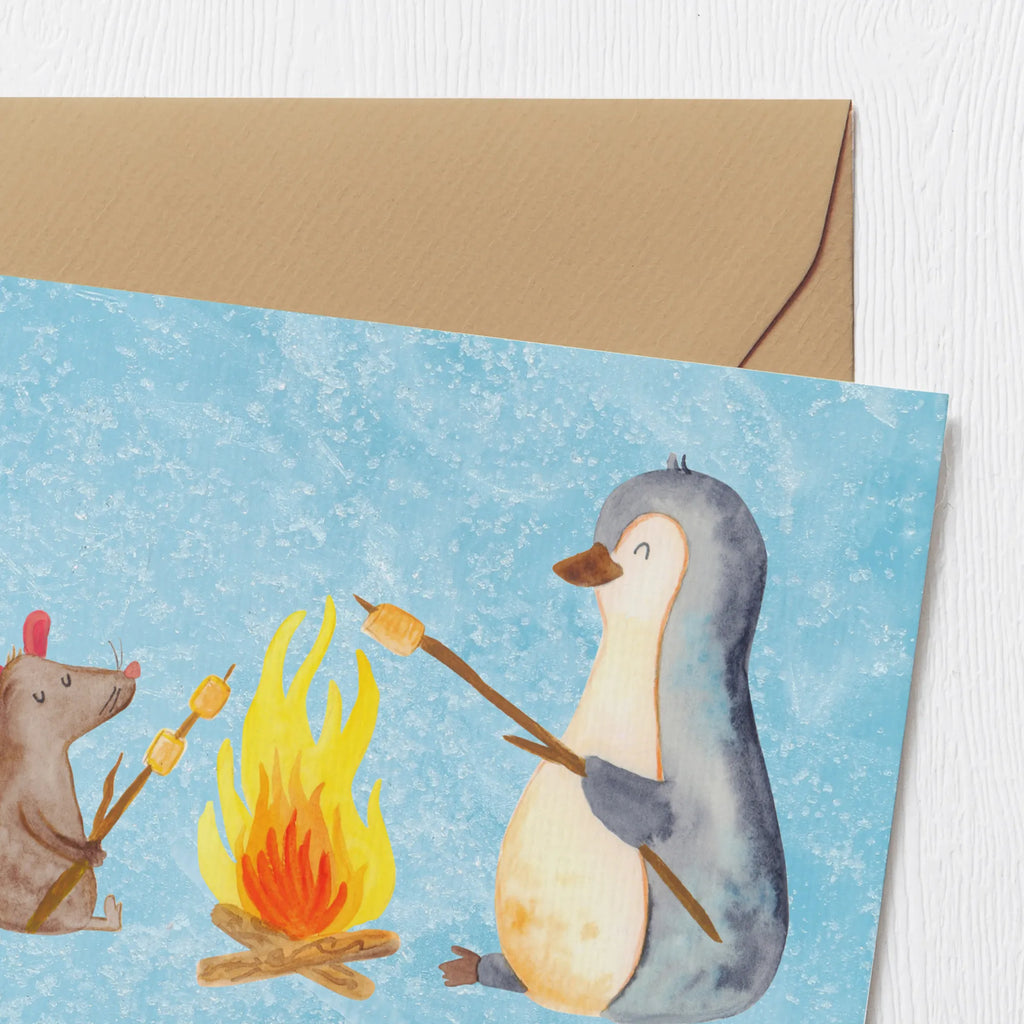 Personalisierte Deluxe Karte Pinguin Lagerfeuer Personalisierte Grußkarte, Personalisiertere Klappkarte, Personalisierte Einladungskarte, Personalisierte Glückwunschkarte, Personalisierte Hochzeitskarte, Personalisierte Geburtstagskarte, Grußkarte mit Namen, Grußkarte selber drucken, Grußkarte selbst gestalten, Grußkarte mit persönlichen Nachrichten, Grußkarte als Geldgeschenk, Grußkarten personalisiert, Personalisierte Karte, Pinguin, Maus, Pinguine, Lagerfeuer, Leben, Arbeit, Job, Motivation, Büro, Büroalltag, Lebensspruch, Lebensmotivation, Neustart, Liebe, grillen, Feuer, Marshmallows