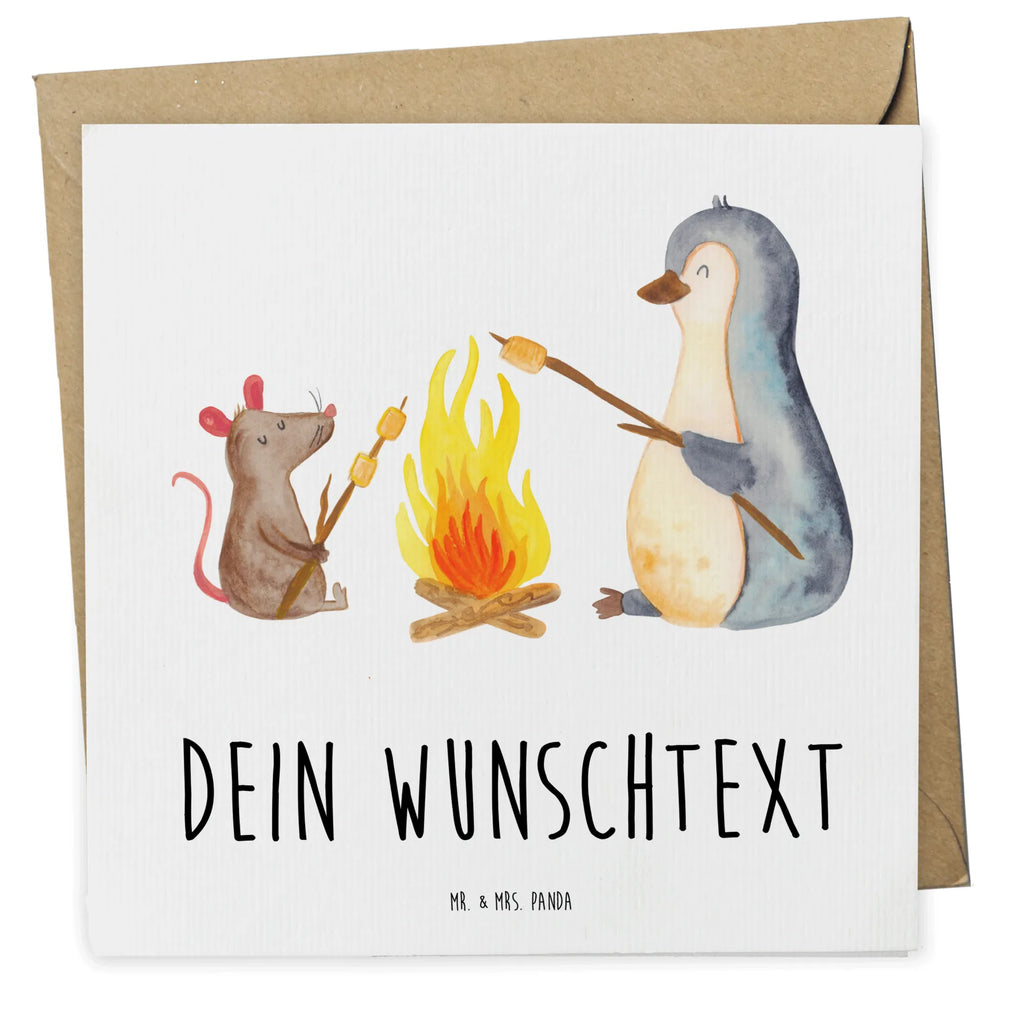 Personalisierte Deluxe Karte Pinguin Lagerfeuer Personalisierte Grußkarte, Personalisiertere Klappkarte, Personalisierte Einladungskarte, Personalisierte Glückwunschkarte, Personalisierte Hochzeitskarte, Personalisierte Geburtstagskarte, Grußkarte mit Namen, Grußkarte selber drucken, Grußkarte selbst gestalten, Grußkarte mit persönlichen Nachrichten, Grußkarte als Geldgeschenk, Grußkarten personalisiert, Personalisierte Karte, Pinguin, Maus, Pinguine, Lagerfeuer, Leben, Arbeit, Job, Motivation, Büro, Büroalltag, Lebensspruch, Lebensmotivation, Neustart, Liebe, grillen, Feuer, Marshmallows