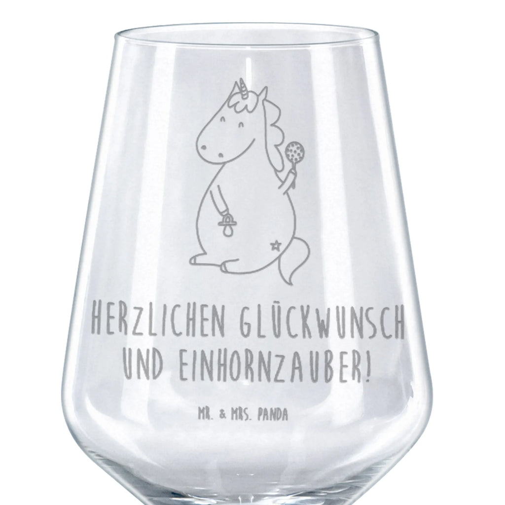 Rotwein Glas Einhorn Baby Rotweinglas, Weinglas, Rotwein Glas, Weinglas mit Gravur, Geschenk für Weinliebhaber, Spülmaschinenfeste Weingläser, Hochwertige Weinaccessoires, Einhorn, Einhörner, Einhorn Deko, Pegasus, Unicorn, Mutter, Geburt, Geburtstag, erstes Kind, Baby, Babyglück, Nachwuchs, Eltern, Party, Kind, Schnuller