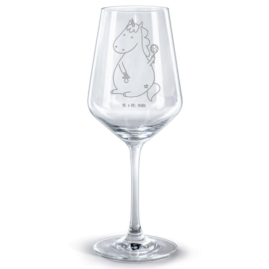 Rotwein Glas Einhorn Baby Rotweinglas, Weinglas, Rotwein Glas, Weinglas mit Gravur, Geschenk für Weinliebhaber, Spülmaschinenfeste Weingläser, Hochwertige Weinaccessoires, Einhorn, Einhörner, Einhorn Deko, Pegasus, Unicorn, Mutter, Geburt, Geburtstag, erstes Kind, Baby, Babyglück, Nachwuchs, Eltern, Party, Kind, Schnuller