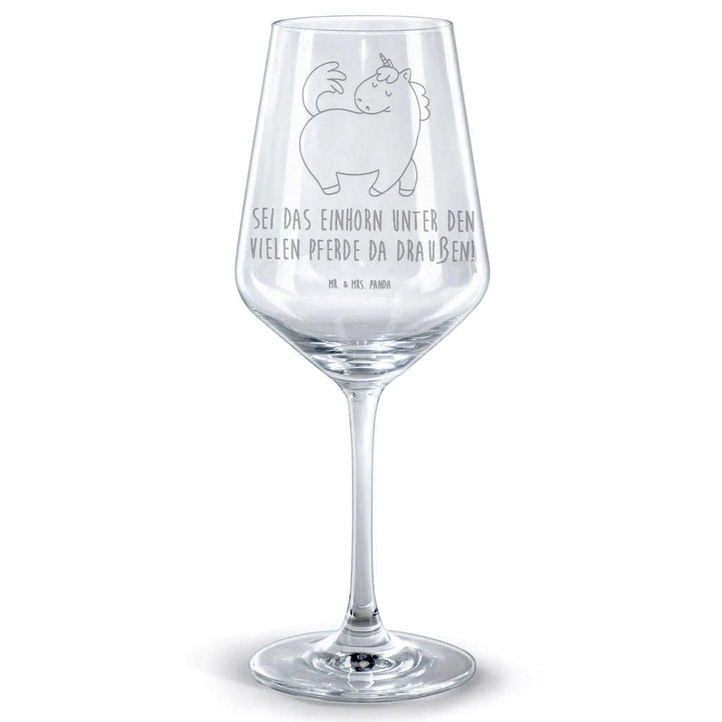 Rotwein Glas Einhorn Stolzieren Rotweinglas, Weinglas, Rotwein Glas, Weinglas mit Gravur, Geschenk für Weinliebhaber, Spülmaschinenfeste Weingläser, Hochwertige Weinaccessoires, Einhorn, Einhörner, Einhorn Deko, Unicorn, stolz, anders, bunt, Pferd, Reiter, Reiten, Freundin, Geschenk