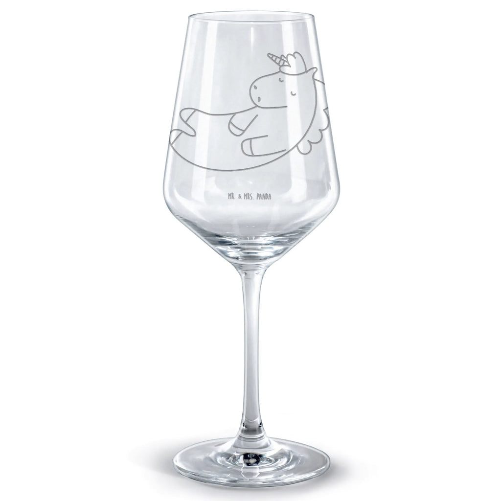 Rotwein Glas Einhorn Wolke 7 Rotweinglas, Weinglas, Rotwein Glas, Weinglas mit Gravur, Geschenk für Weinliebhaber, Spülmaschinenfeste Weingläser, Hochwertige Weinaccessoires, Einhorn, Einhörner, Einhorn Deko, Unicorn, verliebt, Menschen, witzig, lustig, Geschenk, Glaube, Realität, Lächeln