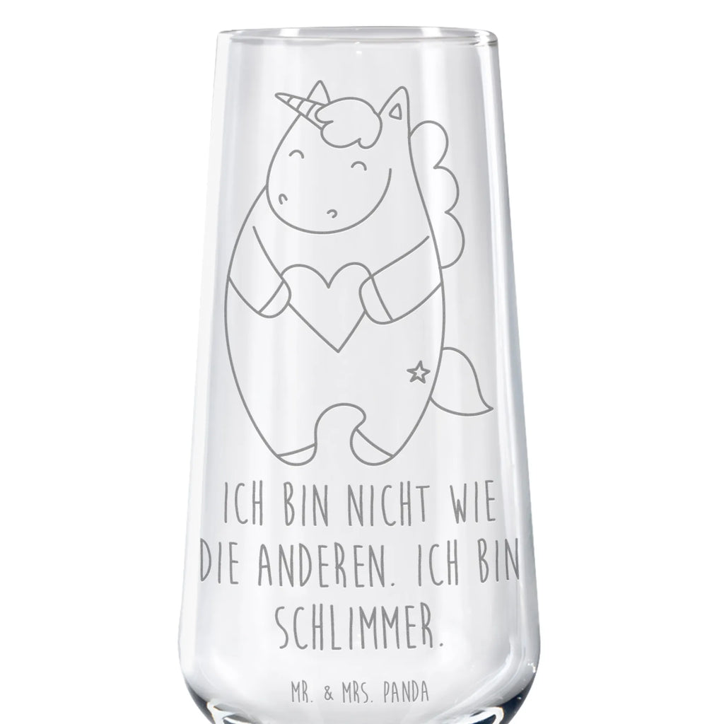 Sektglas Einhorn Herz Sektglas, Sektglas mit Gravur, Spülmaschinenfeste Sektgläser, Einhorn, Einhörner, Einhorn Deko, Pegasus, Unicorn, Herz, schlimm, böse, witzig, lustig, Freundin, anders, bunt