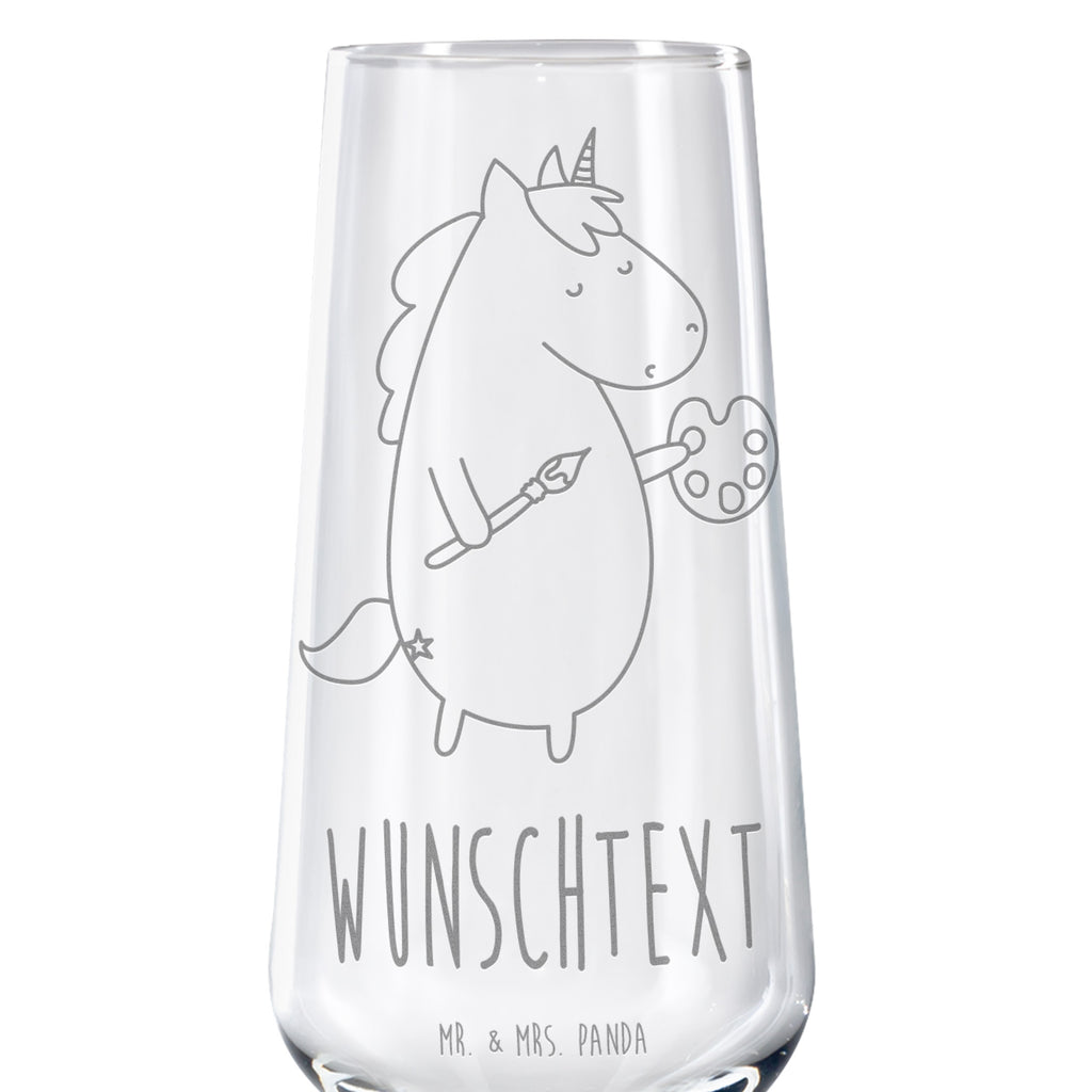 Personalisiertes Sektglas Einhorn Künstler Sektglas, Sektglas mit Gravur, Spülmaschinenfeste Sektgläser, Einhorn, Einhörner, Einhorn Deko, Pegasus, Unicorn, Englisch, Künstler, Artist, Malen, Zeichnen, Welt, Farbe, Stift, Pinsel, Geschenk, Maler