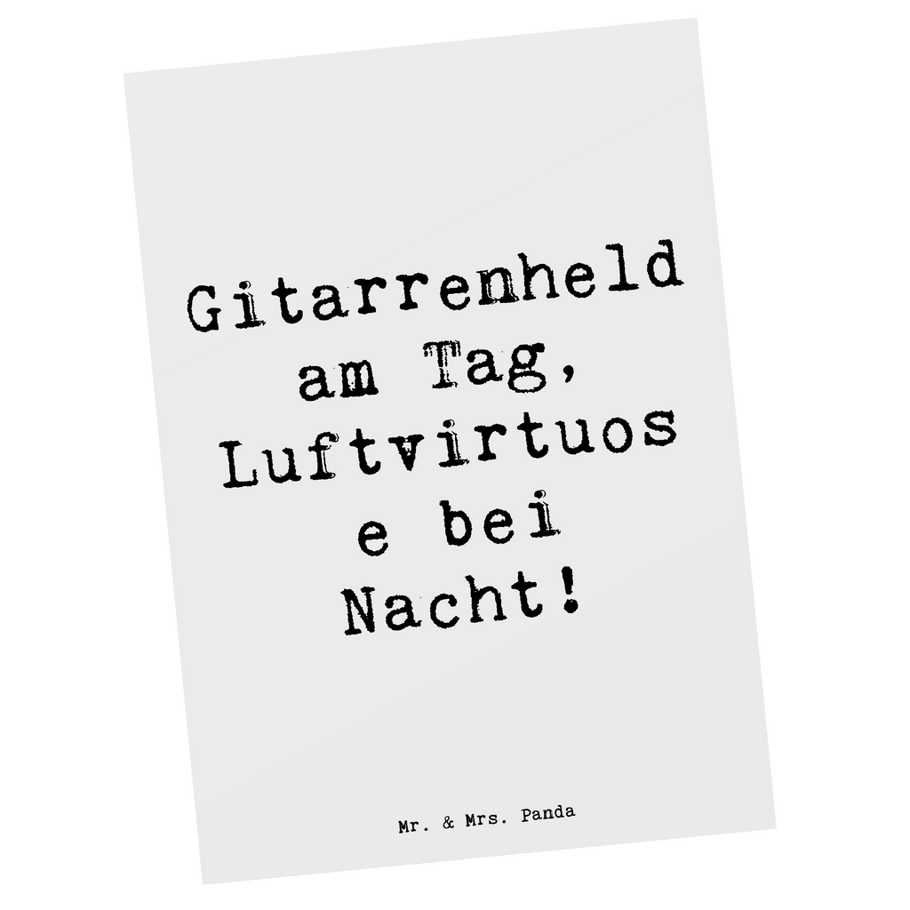 Postkarte Spruch Gitarrenheld Postkarte, Karte, Geschenkkarte, Grußkarte, Einladung, Ansichtskarte, Geburtstagskarte, Einladungskarte, Dankeskarte, Ansichtskarten, Einladung Geburtstag, Einladungskarten Geburtstag, Instrumente, Geschenke Musiker, Musikliebhaber