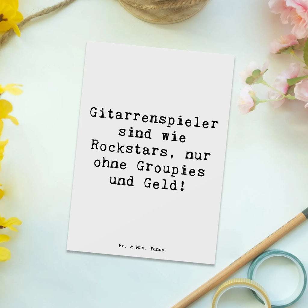 Postkarte Spruch Gitarre Helden Postkarte, Karte, Geschenkkarte, Grußkarte, Einladung, Ansichtskarte, Geburtstagskarte, Einladungskarte, Dankeskarte, Ansichtskarten, Einladung Geburtstag, Einladungskarten Geburtstag, Instrumente, Geschenke Musiker, Musikliebhaber