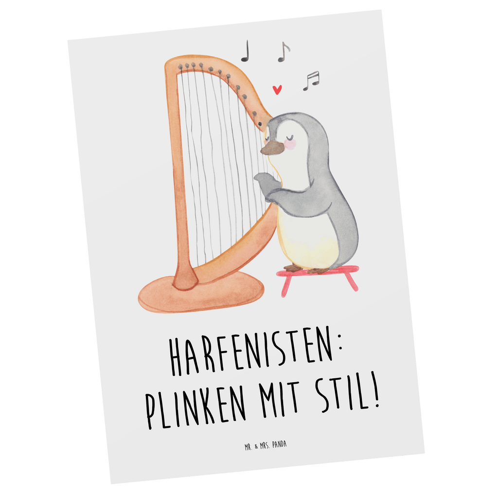 Postkarte Harfe mit Stil Postkarte, Karte, Geschenkkarte, Grußkarte, Einladung, Ansichtskarte, Geburtstagskarte, Einladungskarte, Dankeskarte, Ansichtskarten, Einladung Geburtstag, Einladungskarten Geburtstag, Instrumente, Geschenke Musiker, Musikliebhaber