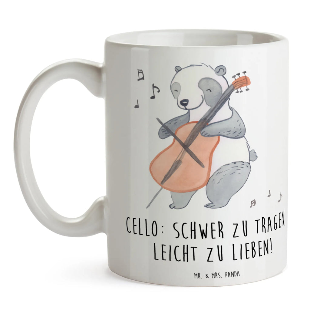 Mug Cello: Schwer zu tragen, leicht zu lieben! Tasse, Kaffeetasse, Teetasse, Becher, Kaffeebecher, Teebecher, Keramiktasse, Porzellantasse, Büro Tasse, Geschenk Tasse, Tasse Sprüche, Tasse Motive, Kaffeetassen, Tasse bedrucken, Designer Tasse, Cappuccino Tassen, Schöne Teetassen, Instrumente, Geschenke Musiker, Musikliebhaber