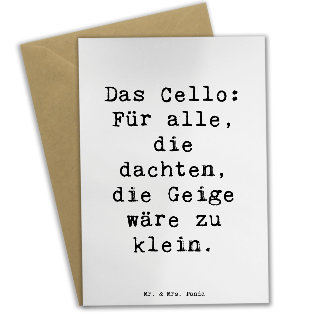 Grußkarte Cello vs. Geige Spruch Grußkarte, Klappkarte, Einladungskarte, Glückwunschkarte, Hochzeitskarte, Geburtstagskarte, Karte, Ansichtskarten, Instrumente, Geschenke Musiker, Musikliebhaber