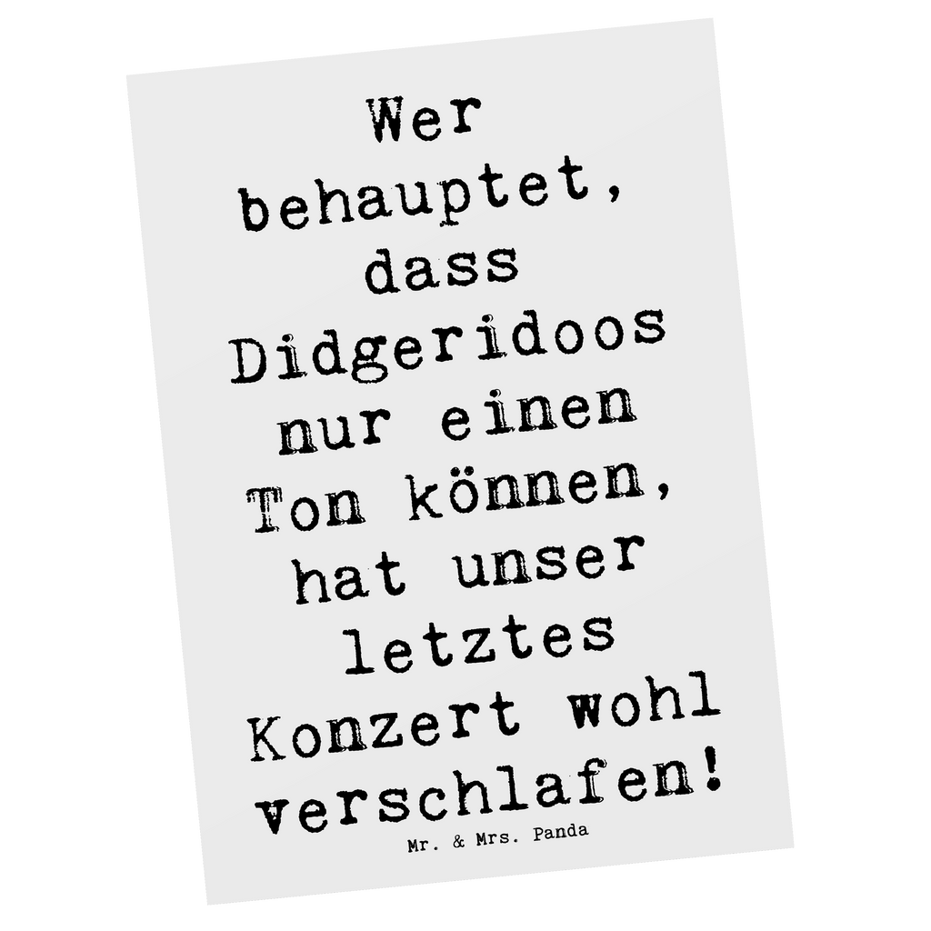 Postkarte Die überraschende Vielfalt des Didgeridoos Postkarte, Karte, Geschenkkarte, Grußkarte, Einladung, Ansichtskarte, Geburtstagskarte, Einladungskarte, Dankeskarte, Ansichtskarten, Einladung Geburtstag, Einladungskarten Geburtstag, Instrumente, Geschenke Musiker, Musikliebhaber