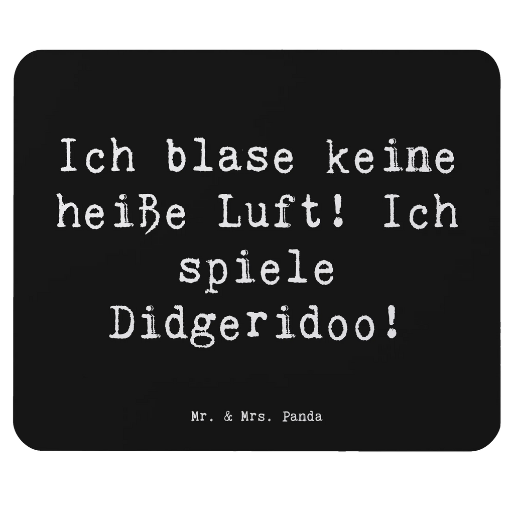 Mauspad Ich blase keine heiße Luft! Ich spiele Didgeridoo! Mousepad, Computer zubehör, Büroausstattung, PC Zubehör, Arbeitszimmer, Mauspad, Einzigartiges Mauspad, Designer Mauspad, Mausunterlage, Mauspad Büro, Instrumente, Geschenke Musiker, Musikliebhaber