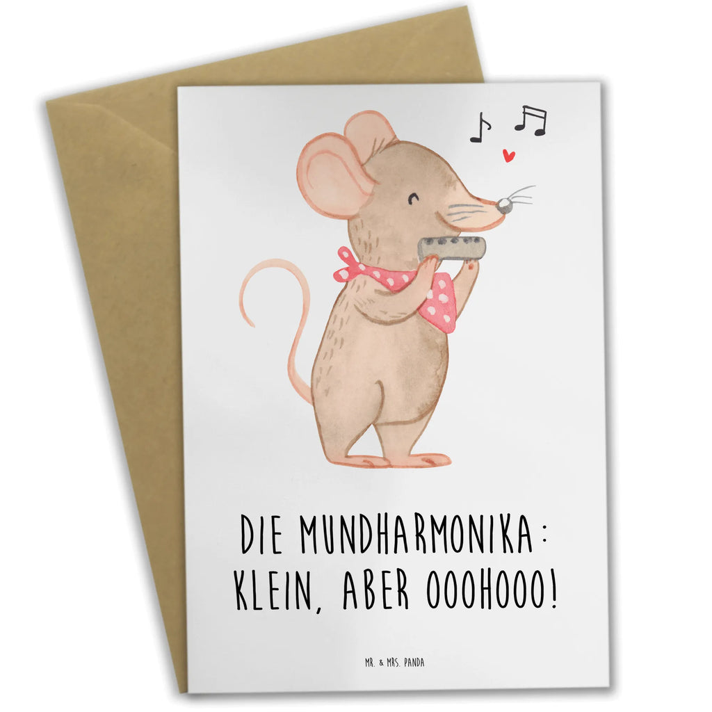 Grußkarte Mundharmonika Ohooo Grußkarte, Klappkarte, Einladungskarte, Glückwunschkarte, Hochzeitskarte, Geburtstagskarte, Karte, Ansichtskarten, Instrumente, Geschenke Musiker, Musikliebhaber