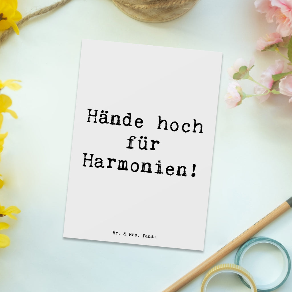 Postkarte Spruch Theremin Harmonie Postkarte, Karte, Geschenkkarte, Grußkarte, Einladung, Ansichtskarte, Geburtstagskarte, Einladungskarte, Dankeskarte, Ansichtskarten, Einladung Geburtstag, Einladungskarten Geburtstag, Instrumente, Geschenke Musiker, Musikliebhaber