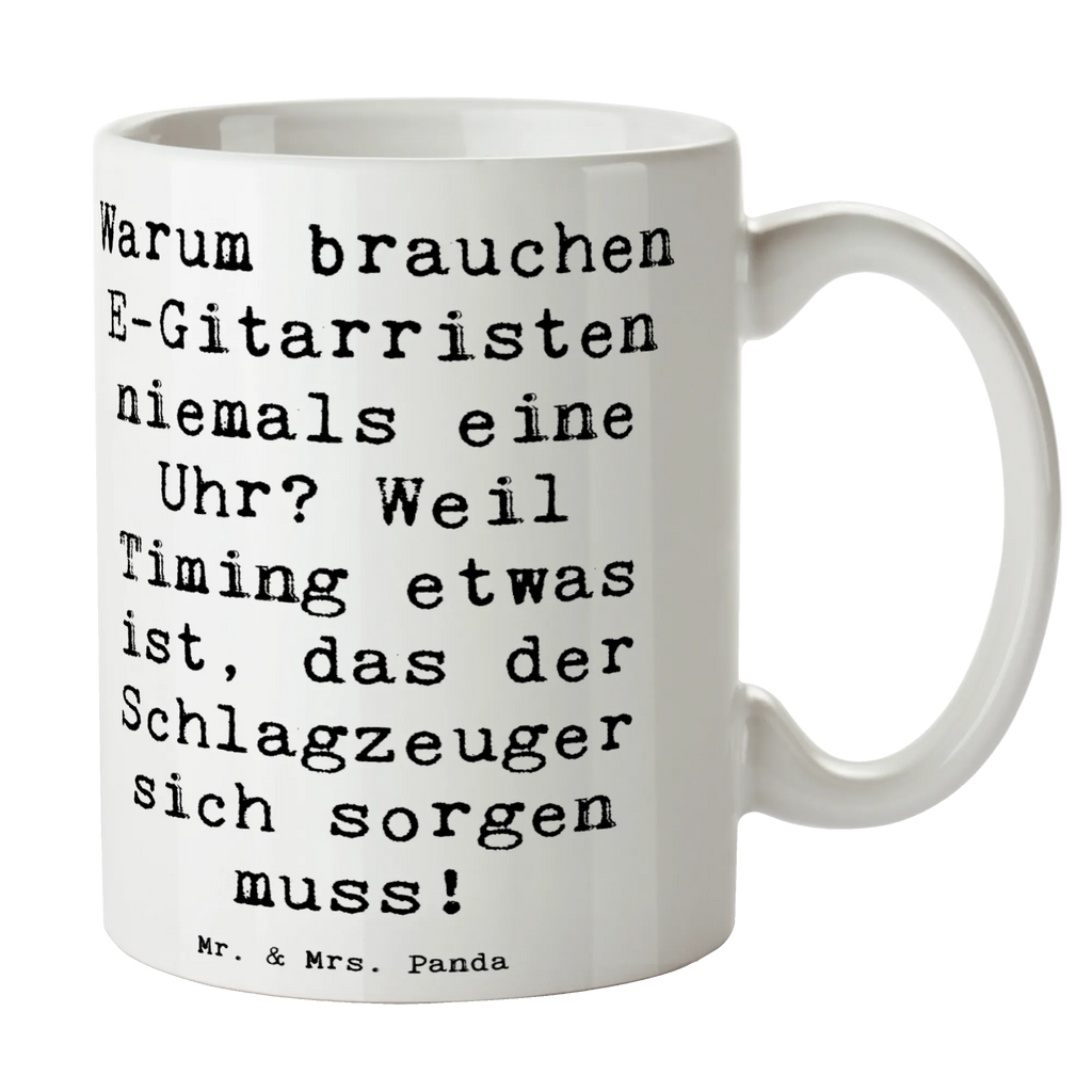 Tasse Spruch E-Gitarre Timing Tasse, Kaffeetasse, Teetasse, Becher, Kaffeebecher, Teebecher, Keramiktasse, Porzellantasse, Büro Tasse, Geschenk Tasse, Tasse Sprüche, Tasse Motive, Kaffeetassen, Tasse bedrucken, Designer Tasse, Cappuccino Tassen, Schöne Teetassen, Instrumente, Geschenke Musiker, Musikliebhaber