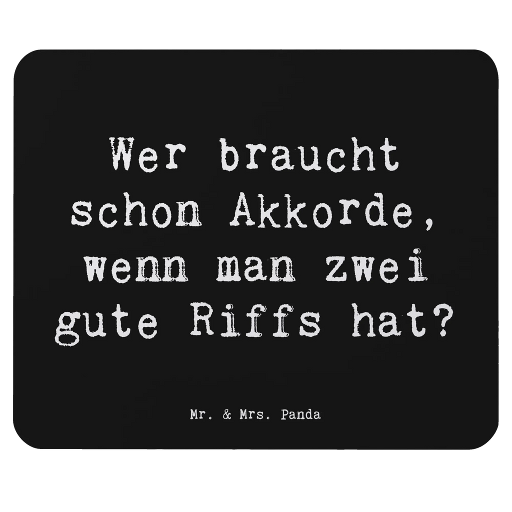 Mouse mat Saying Wer braucht schon Akkorde, wenn man zwei gute Riffs hat? Mousepad, Computer zubehör, Büroausstattung, PC Zubehör, Arbeitszimmer, Mauspad, Einzigartiges Mauspad, Designer Mauspad, Mausunterlage, Mauspad Büro, Instrumente, Geschenke Musiker, Musikliebhaber