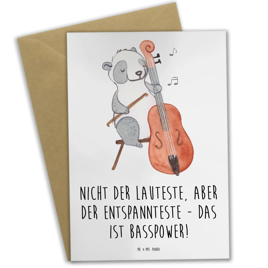 Grußkarte Bassgitarre Entspannt Grußkarte, Klappkarte, Einladungskarte, Glückwunschkarte, Hochzeitskarte, Geburtstagskarte, Karte, Ansichtskarten, Instrumente, Geschenke Musiker, Musikliebhaber