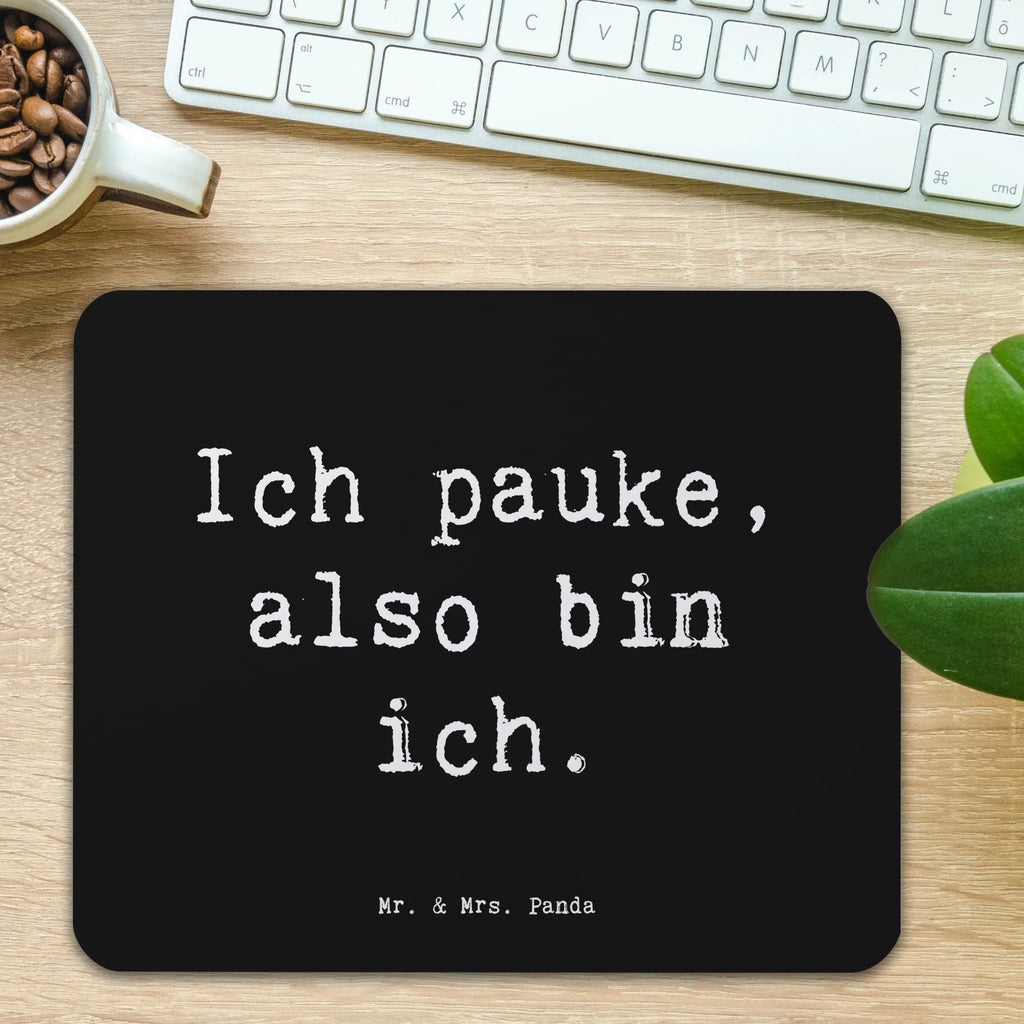 Mauspad Spruch Pauken Motivation Mousepad, Computer zubehör, Büroausstattung, PC Zubehör, Arbeitszimmer, Mauspad, Einzigartiges Mauspad, Designer Mauspad, Mausunterlage, Mauspad Büro, Instrumente, Geschenke Musiker, Musikliebhaber