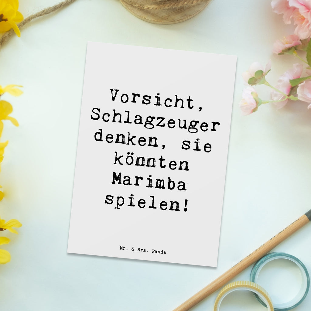 Postkarte Spruch Marimba Humor Postkarte, Karte, Geschenkkarte, Grußkarte, Einladung, Ansichtskarte, Geburtstagskarte, Einladungskarte, Dankeskarte, Ansichtskarten, Einladung Geburtstag, Einladungskarten Geburtstag, Instrumente, Geschenke Musiker, Musikliebhaber