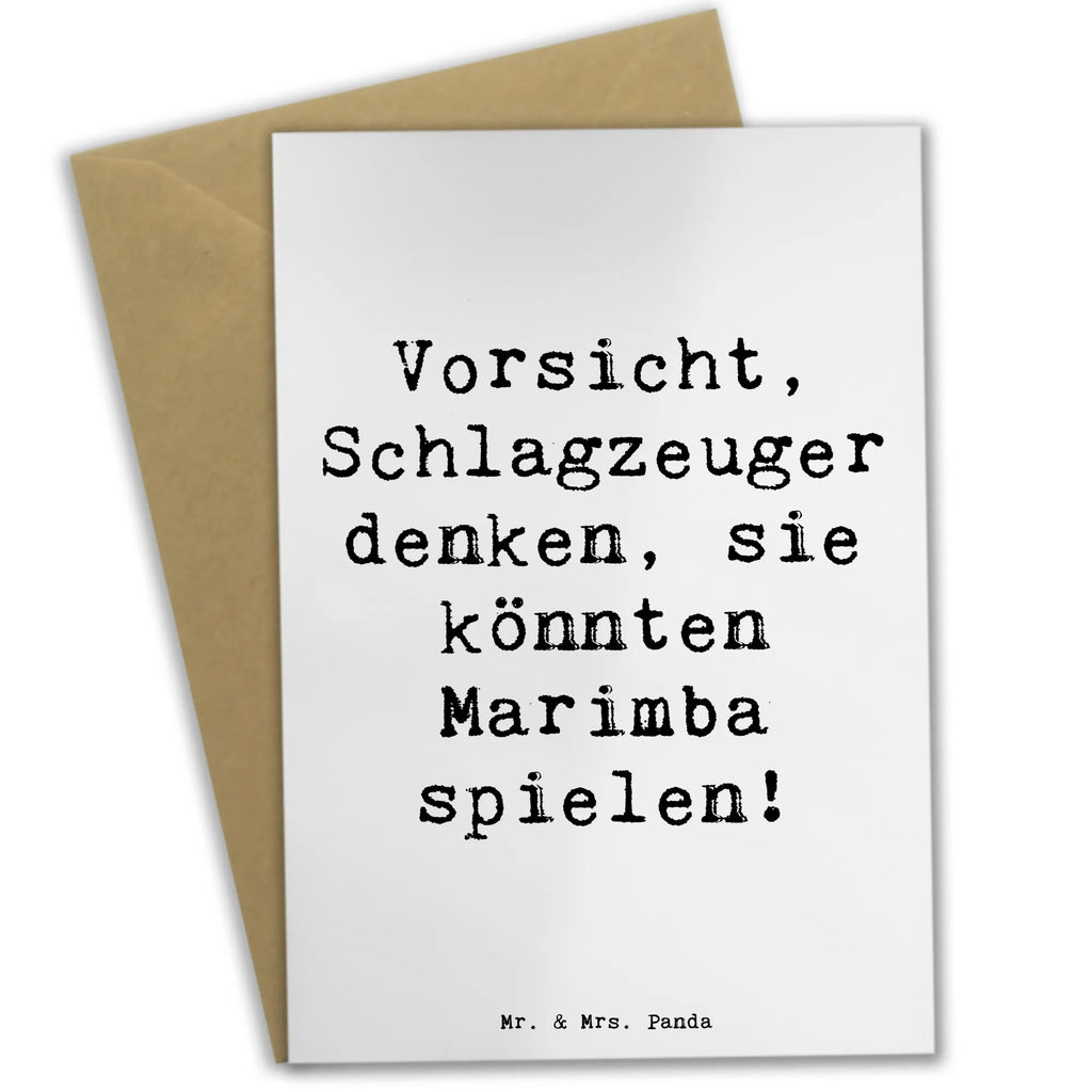 Grußkarte Spruch Marimba Humor Grußkarte, Klappkarte, Einladungskarte, Glückwunschkarte, Hochzeitskarte, Geburtstagskarte, Karte, Ansichtskarten, Instrumente, Geschenke Musiker, Musikliebhaber