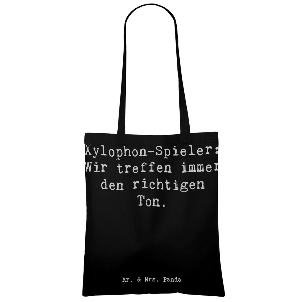 Tragetasche Spruch Xylophon Melodie